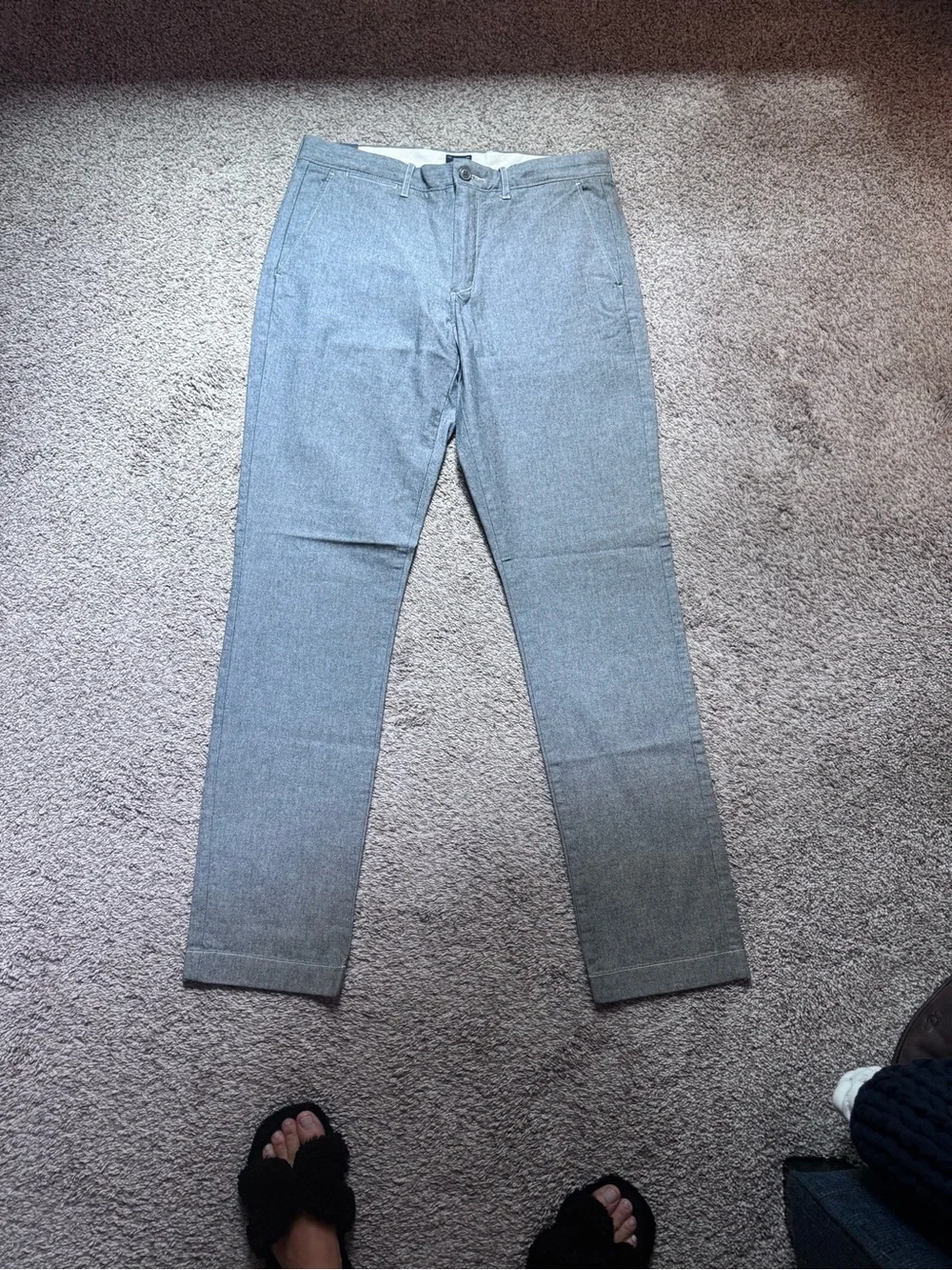J. Crew Gray Stretch Men's Trousers
